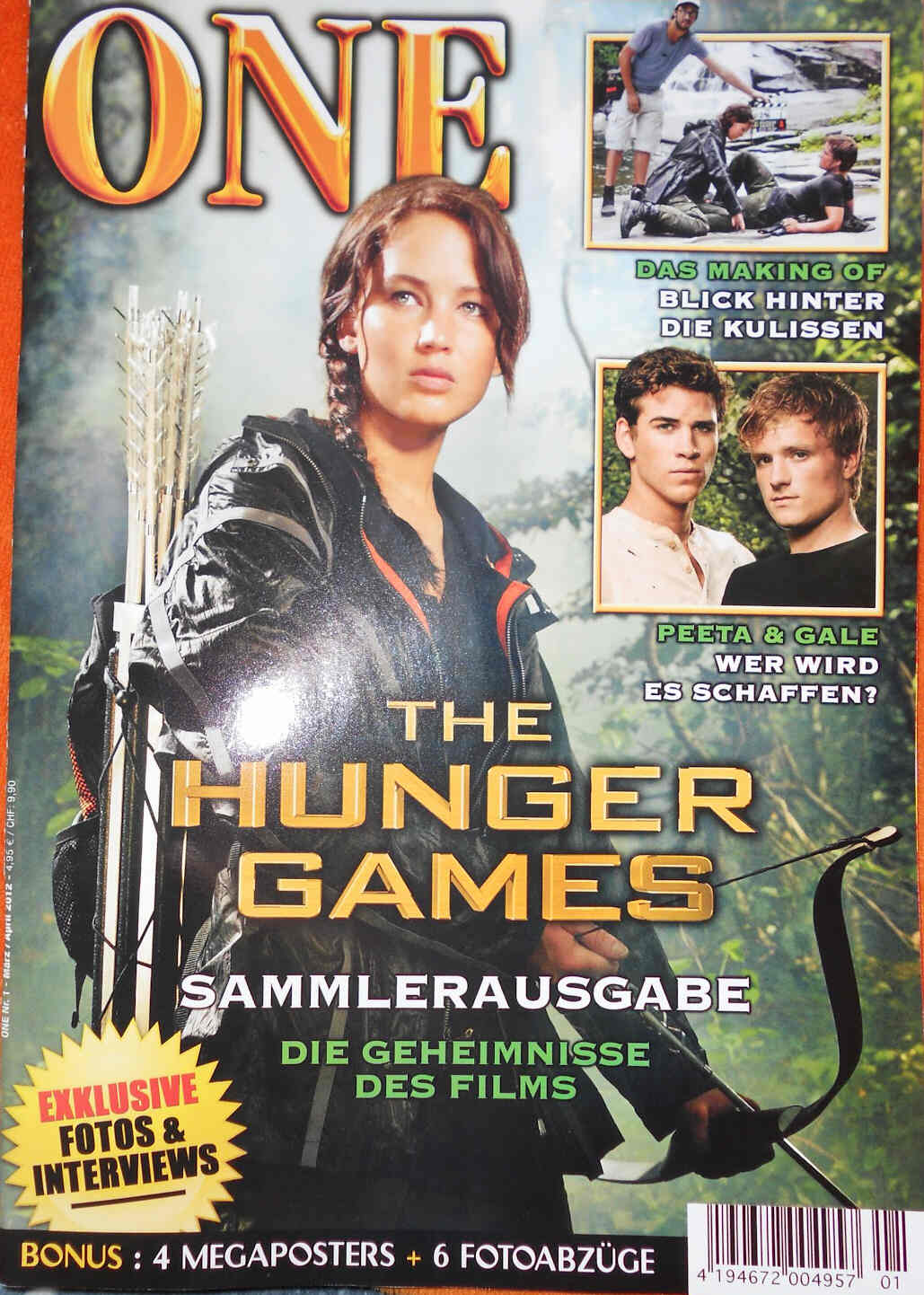 ONE (De) magazine side cover March/April 2012