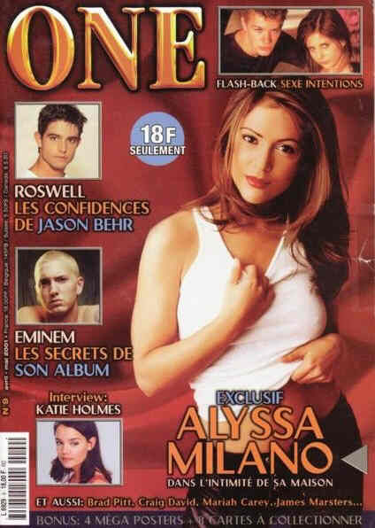 ONE (Fr) magazine side cover Issue 9 April/May 2001