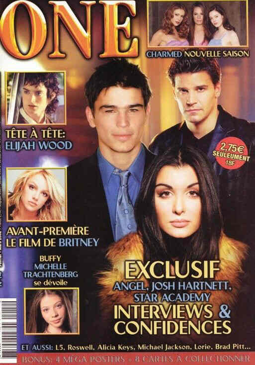ONE (Fr) magazine side cover Issue 14 February/March 2002