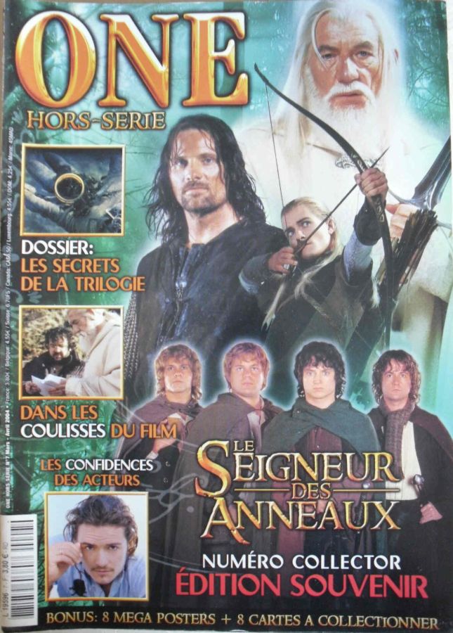 ONE (Fr) magazine side cover  Hors-Serie # 7 March/April 2004