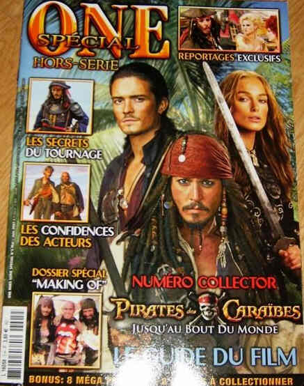 ONE (Fr) magazine side cover  Special # 5 May/June 2005