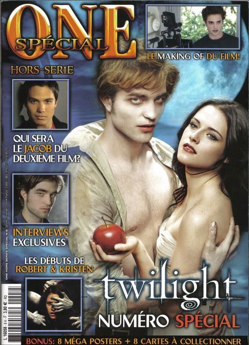 ONE (Fr) magazine side cover  Special # 8 January/February 2009
