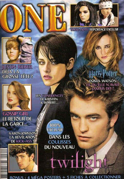 ONE (Fr) magazine side cover Issue 64 June/July 2010
