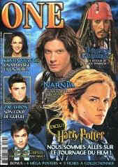 ONE (Fr) magazine side cover Issue 67 December 2010