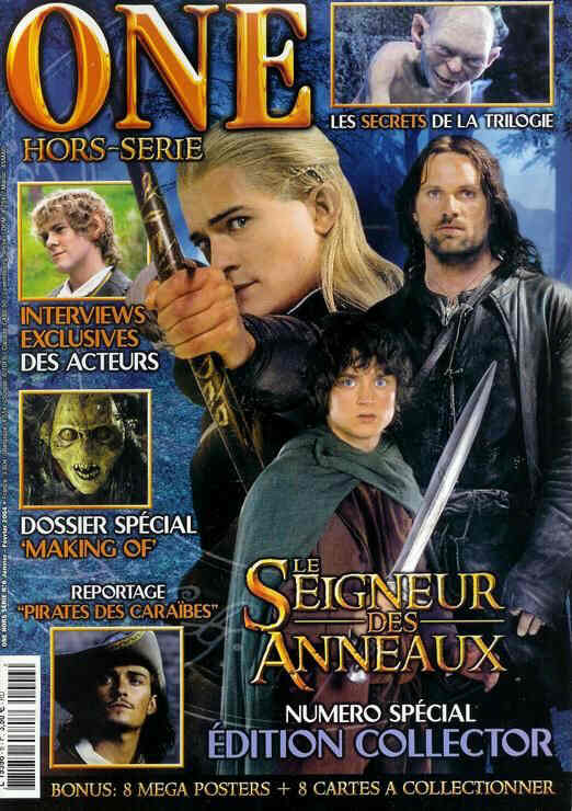 ONE (Fr) magazine side cover  Hors-Serie # 6 January/February 2004