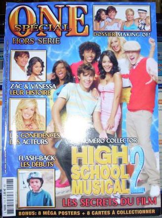 ONE (Fr) magazine side cover  Special # 7   2007