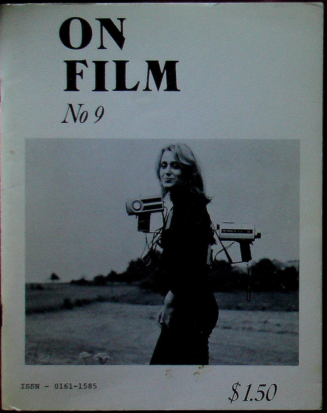ON FILM magazine side cover Issue 9 Winter 1978