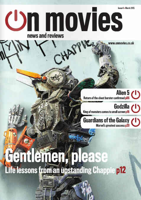 ON MOVIES magazine side cover Issue 4 March 2015