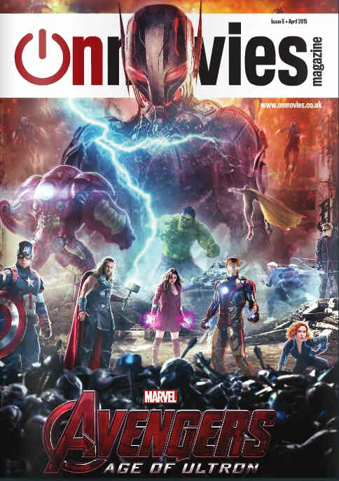 ON MOVIES magazine side cover Issue 5 April 2015