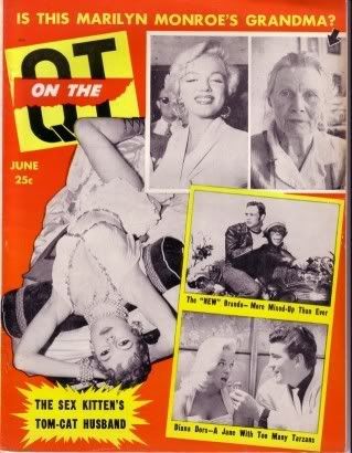 ON THE QT magazine side cover June 1958
