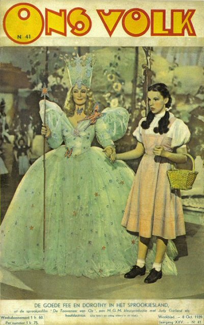 ONS VOLK magazine side cover Issue 41 8 October 1939