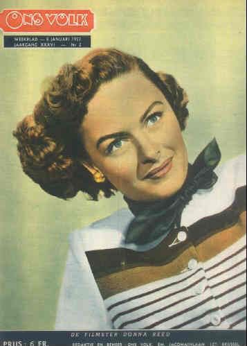 ONS VOLK magazine side cover Issue 2 8 January 1953
