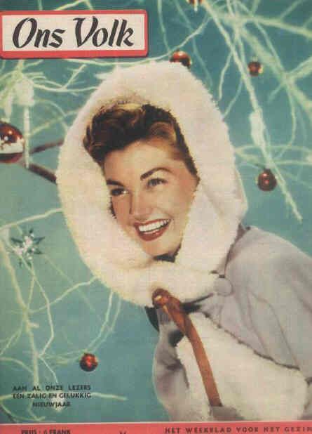 ONS VOLK magazine side cover 29 December 1955