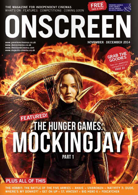 ONSCREEN magazine side cover November/December 2014