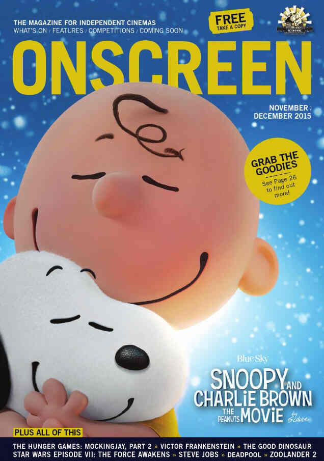 ONSCREEN magazine side cover November/December 2015
