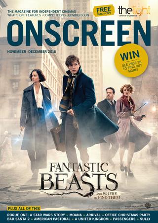 ONSCREEN magazine side cover November/December 2016