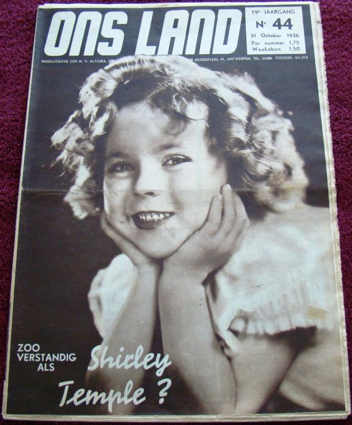ONS LAND magazine side cover Issue 44 31 October 1936