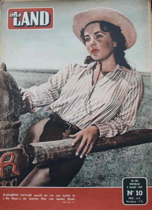 ONS LAND magazine side cover Issue 10 9 March 1957