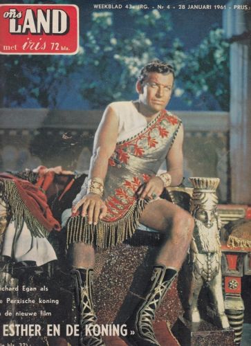 ONS LAND magazine side cover Issue 4 28 January 1961