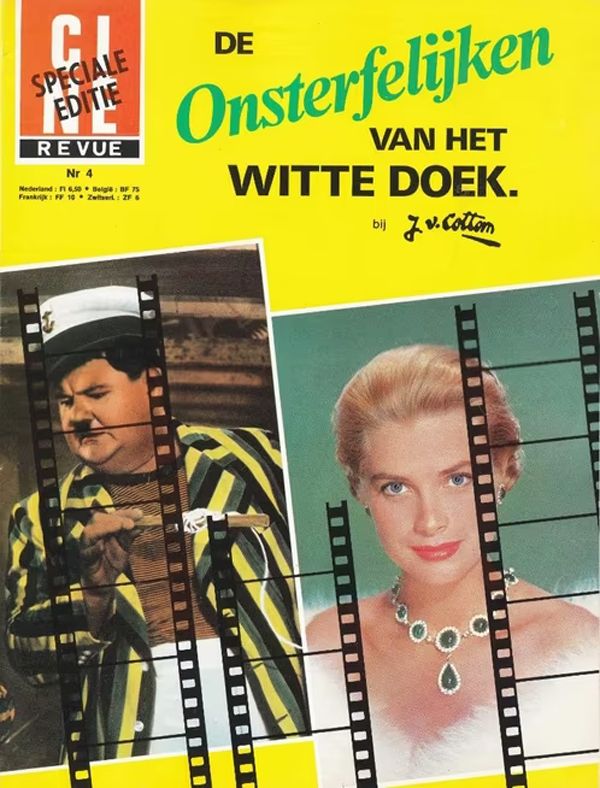 ONSTERFELIJKEN VAN HET WITTE DOEK magazine side cover Issue 3   1976