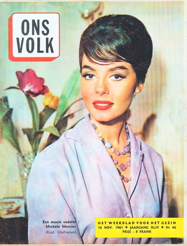 ONS VOLK magazine side cover 16 November 1961