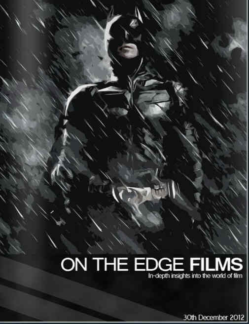 ON THE EDGE magazine side cover Issue 1 30 December 2012