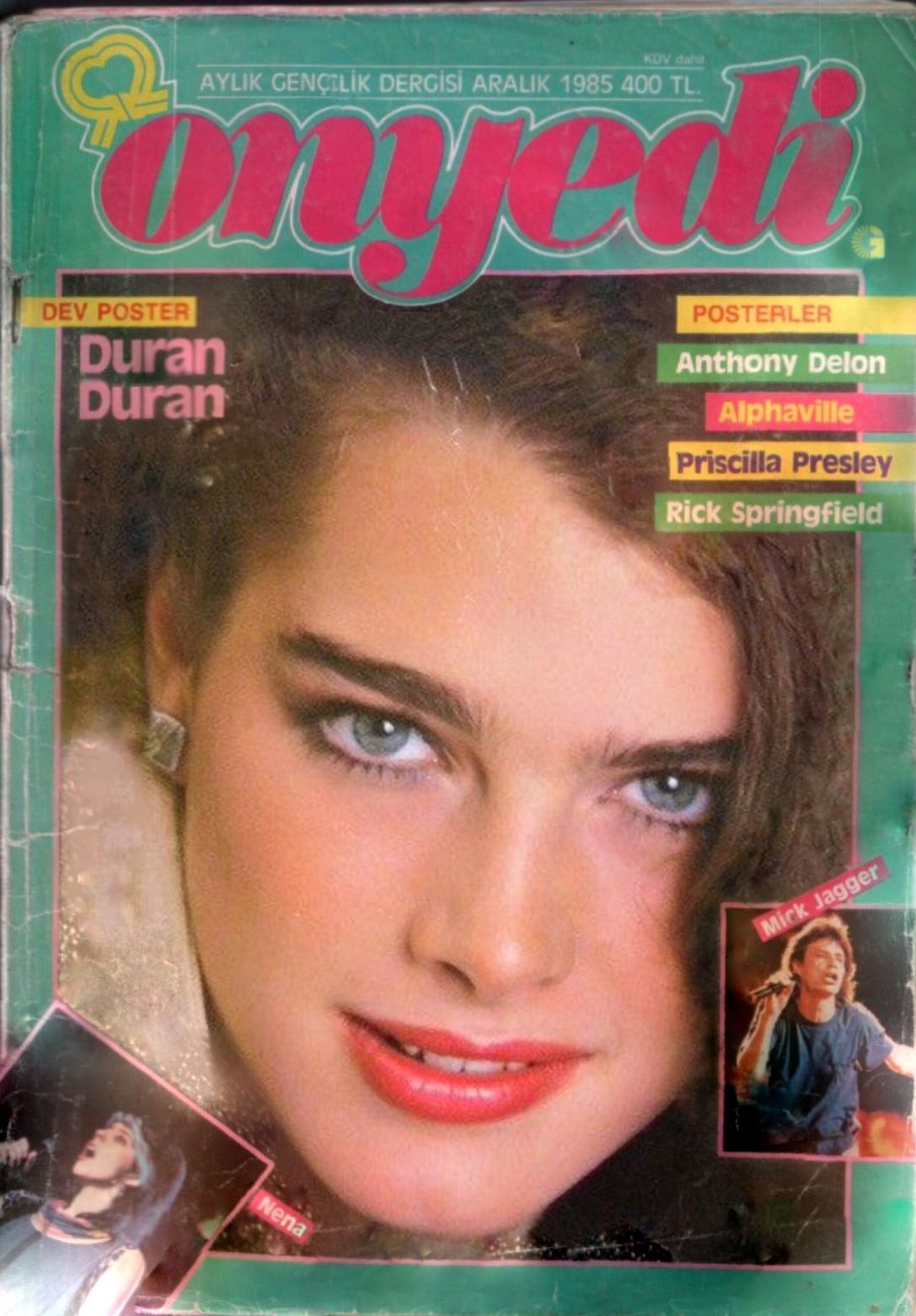 ONYEDI magazine side cover  December 1985