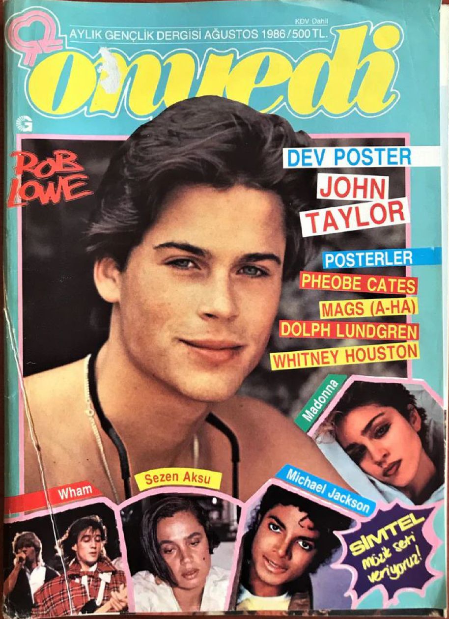 ONYEDI magazine side cover Issue 45  August 1986