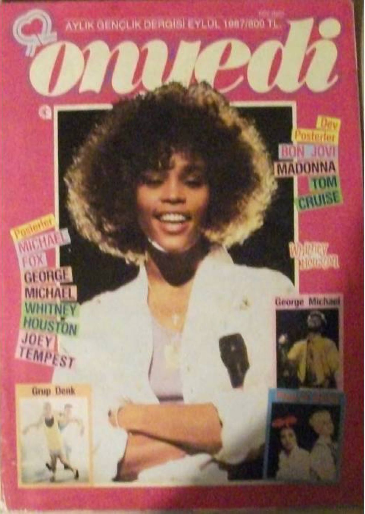 ONYEDI magazine side cover  September 1987