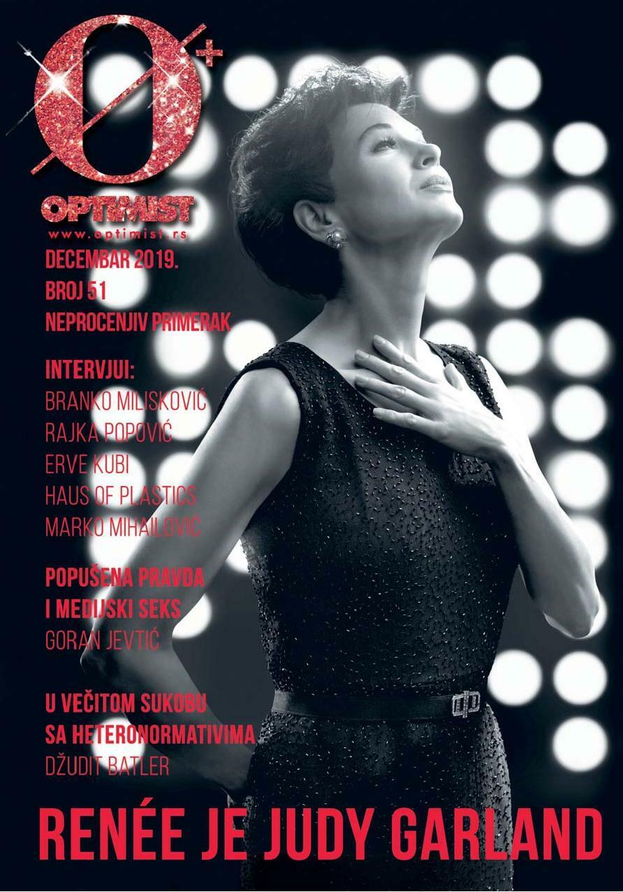 OPTIMIST magazine side cover  December 2019