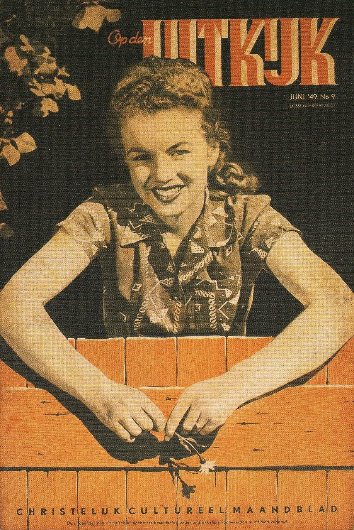 OPDEN UITKIJK magazine side cover Issue 9 June 1949