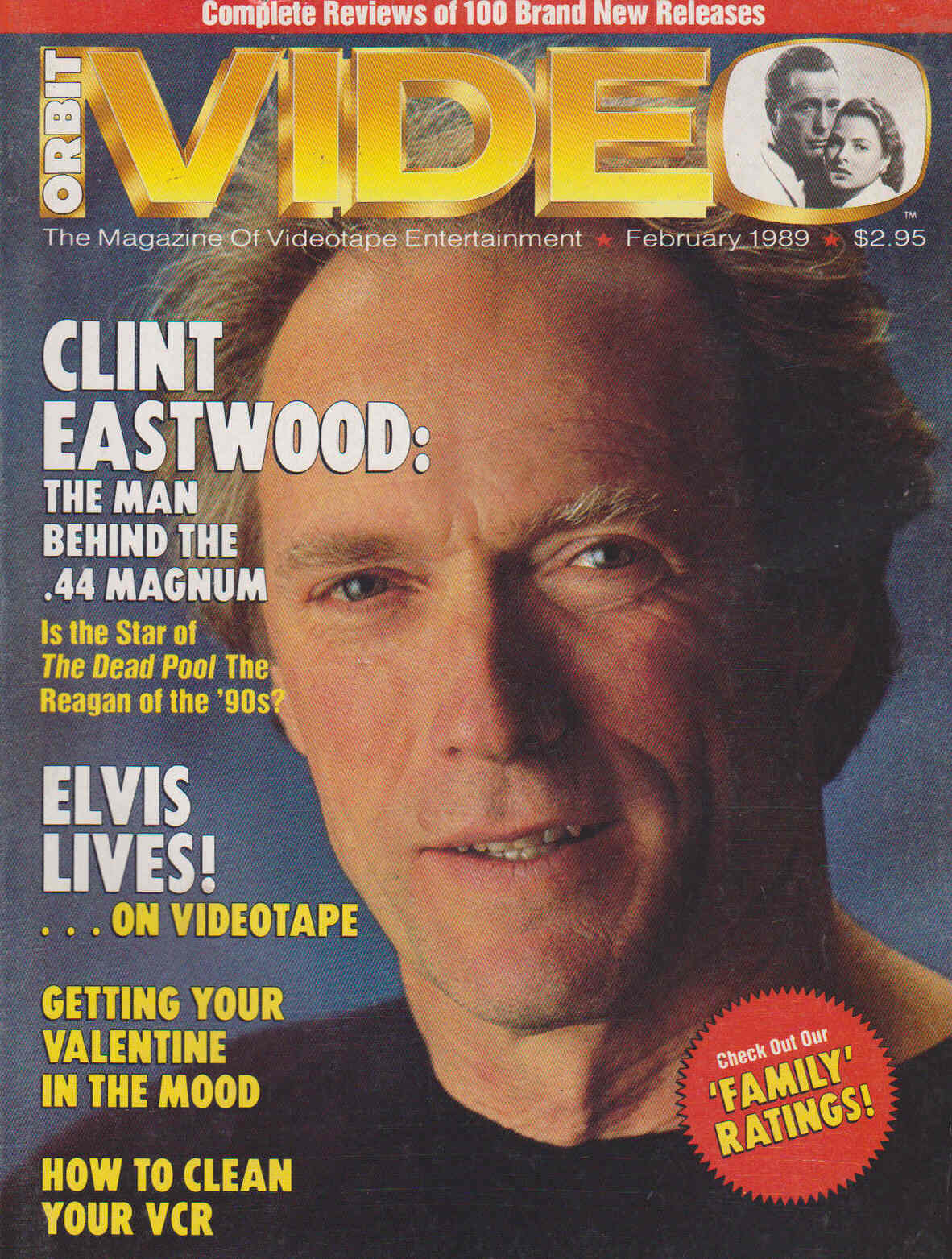 ORBIT VIDEO magazine side cover February 1989