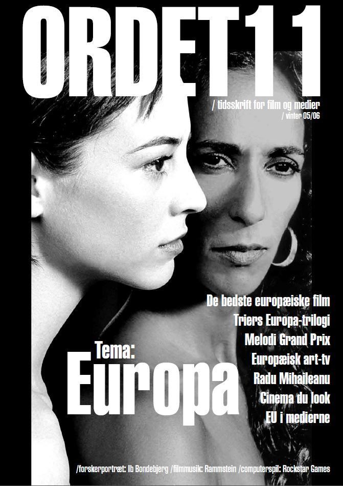 ORDET magazine side cover Issue 11 Winter 2005