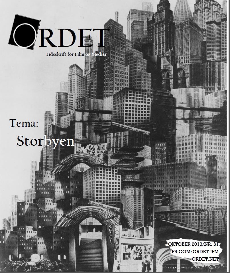 ORDET magazine side cover Issue 31 October 2013