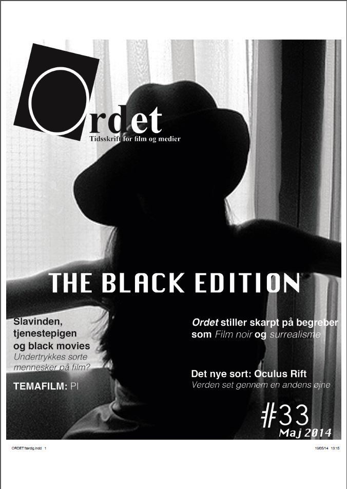 ORDET magazine side cover Issue 33 May 2014