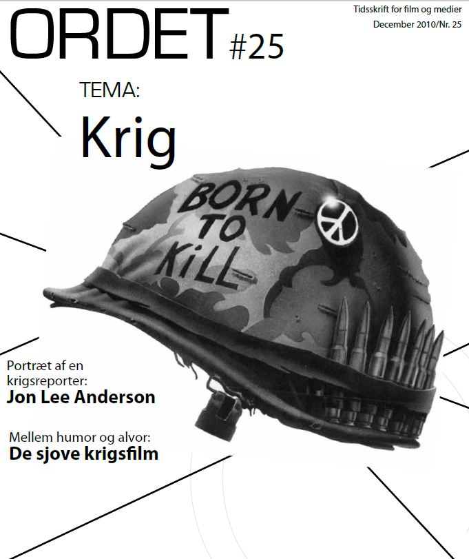 ORDET magazine side cover Issue 25 December 2010