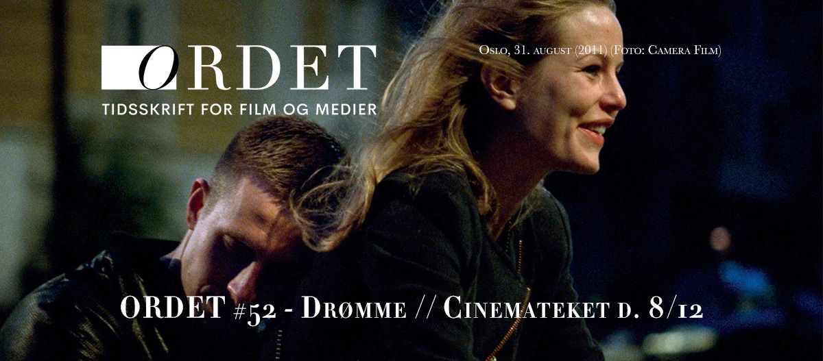 ORDET magazine side cover Issue 52  October 2023