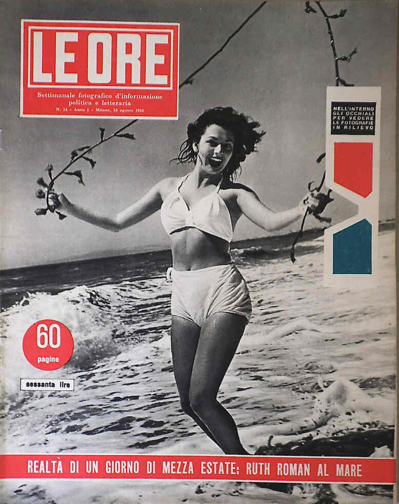 ORE | LE magazine side cover Issue 14 15 August 1953