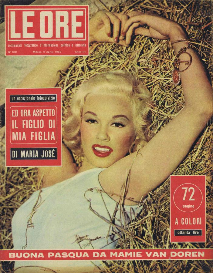 ORE | LE magazine side cover Issue 100 9 April 1955