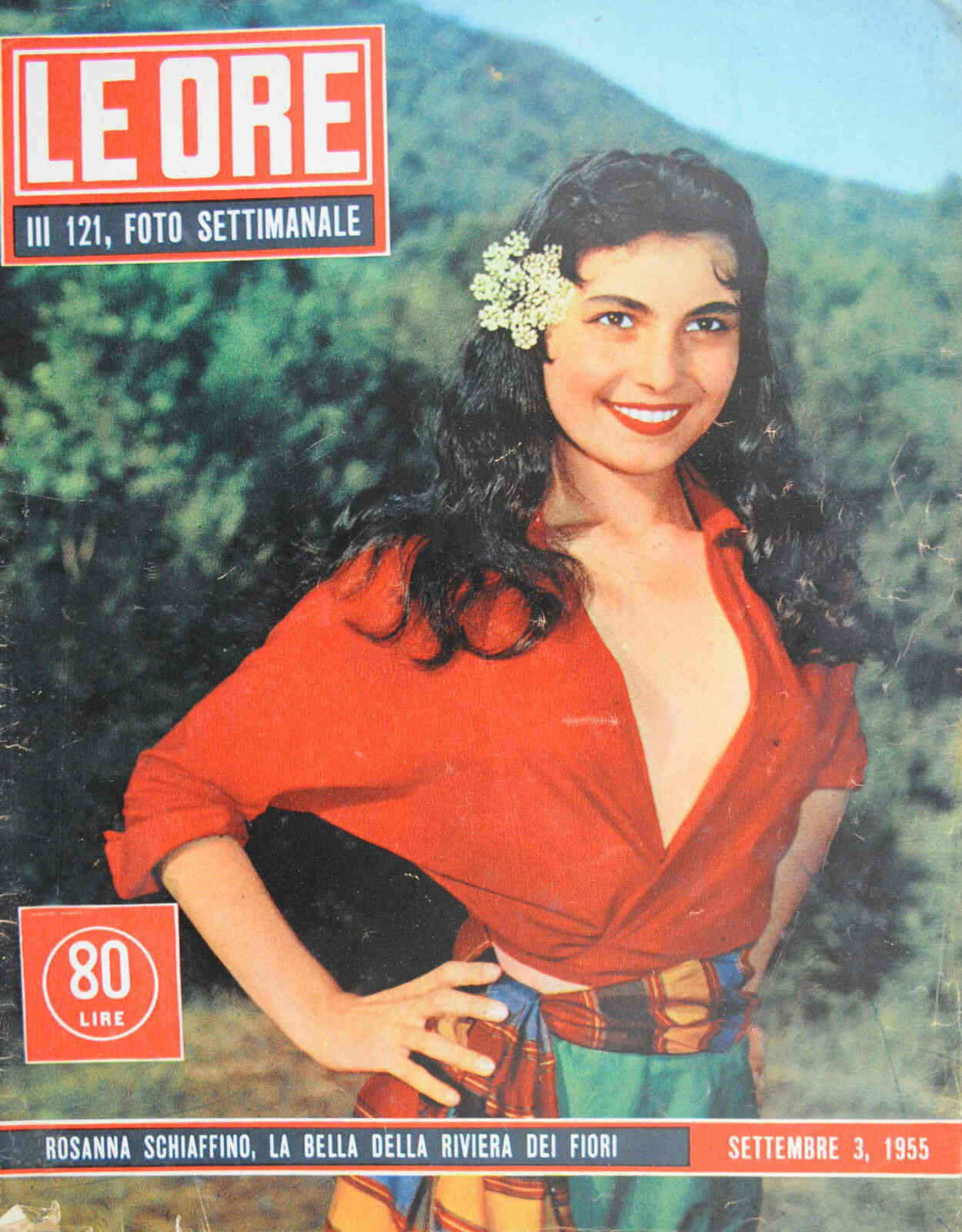 ORE | LE magazine side cover Issue 121 3 September 1955