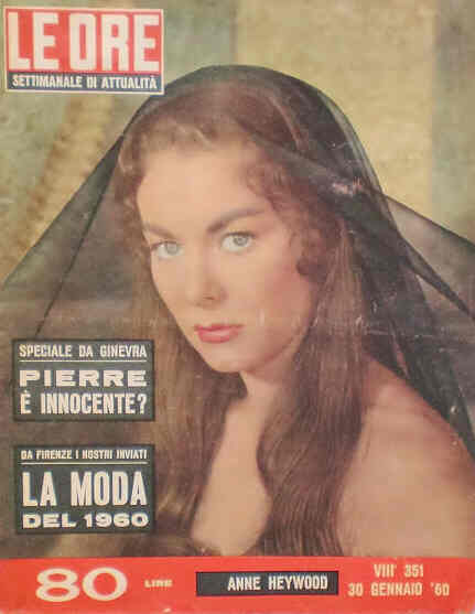 ORE | LE magazine side cover Issue 351 30 January 1960