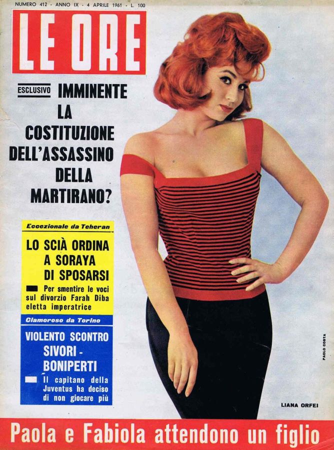 ORE | LE magazine side cover Issue 412 4 April 1961