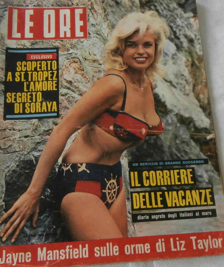 ORE | LE magazine side cover Issue 480 26 July 1962