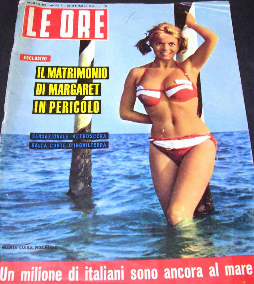 ORE | LE magazine side cover Issue 488 20 September 1962