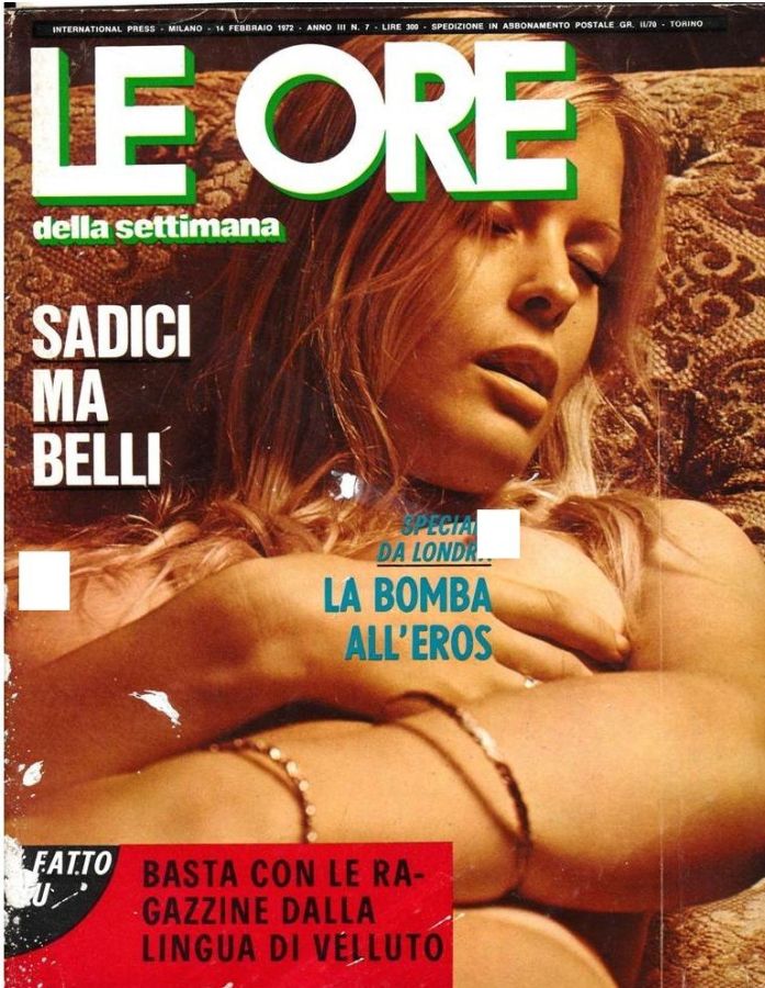 ORE | LE magazine side cover Issue 7 14 February 1972