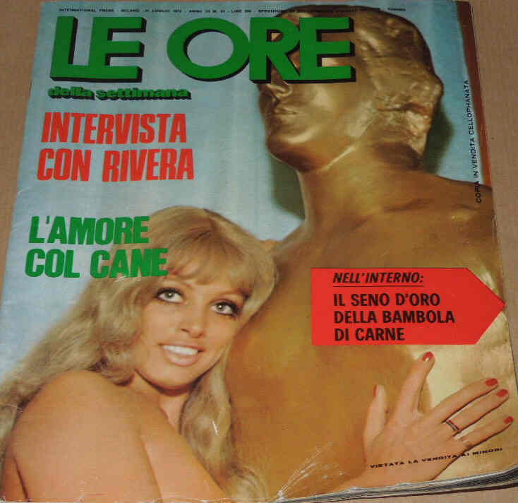ORE | LE magazine side cover Issue 31 24 July 1972