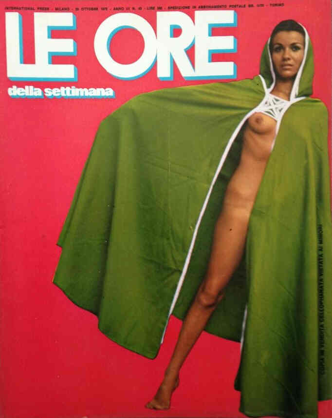 ORE | LE magazine side cover Issue 43 23 October 1972