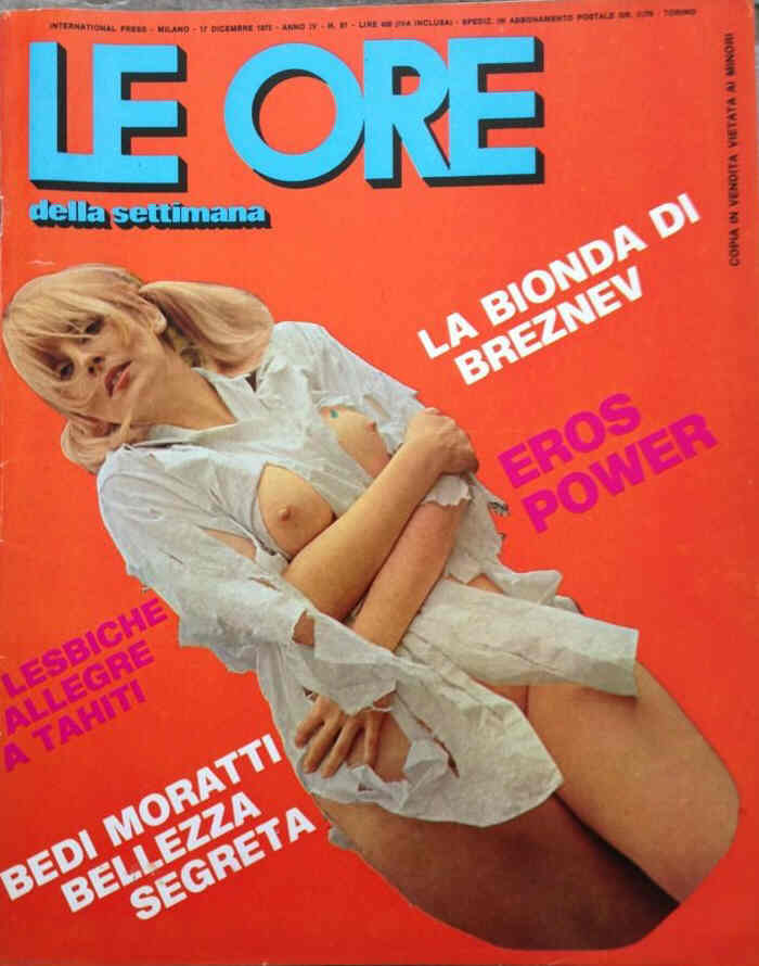 ORE | LE magazine side cover Issue 51 17 December 1973