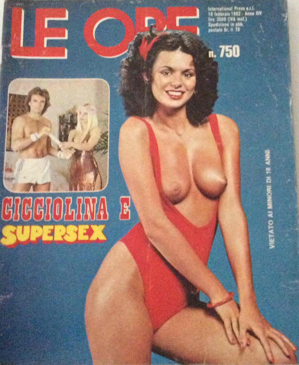 ORE | LE magazine side cover Issue 750 10 February 1982