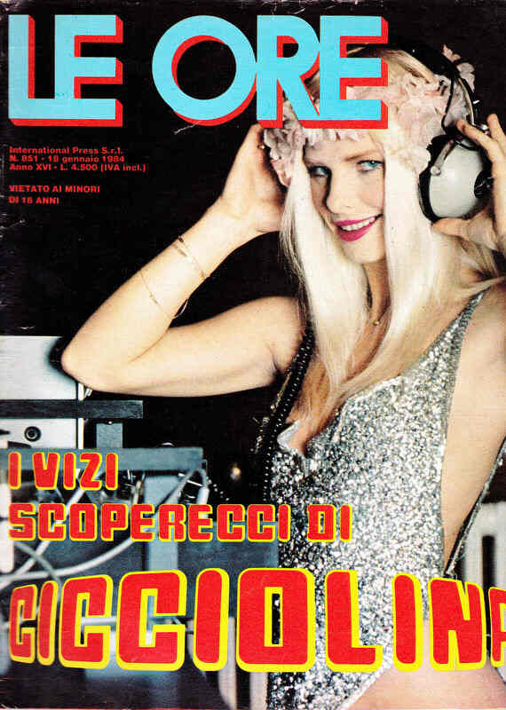 ORE | LE magazine side cover Issue 851 18 January 1984